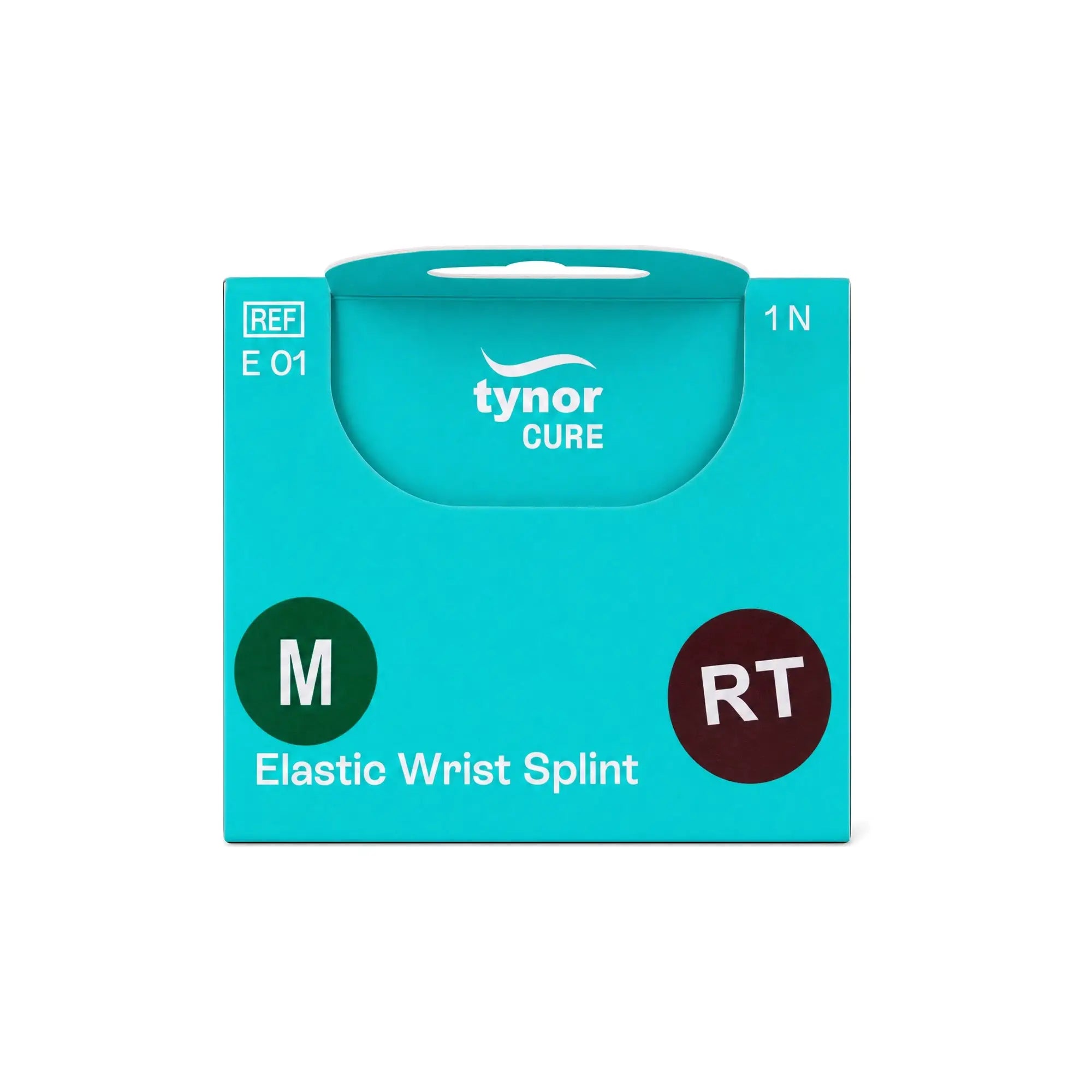 45124-Tynor Wrist Splint Elastic Right-E01 M +4