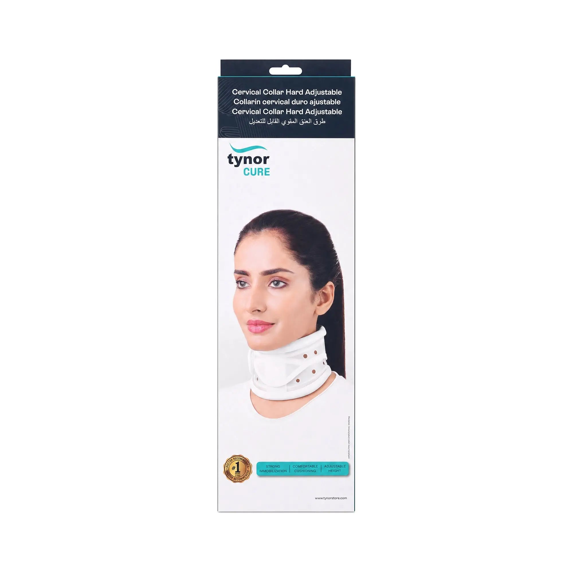 45138-Tynor Cervical Collar Hard Adjustable-B03 M 