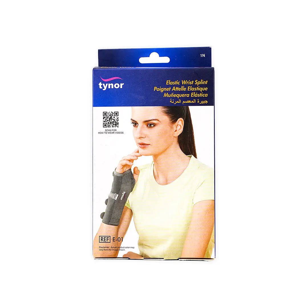 45150-Tynor Wrist Splint Elastic Left-E01 XL