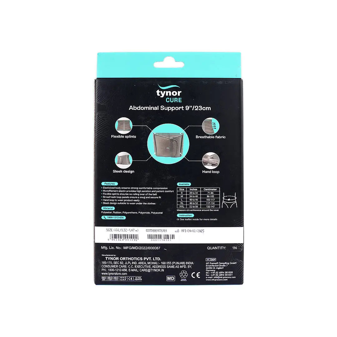 Tynor Abdominal Support 23cm-A01 XXL
