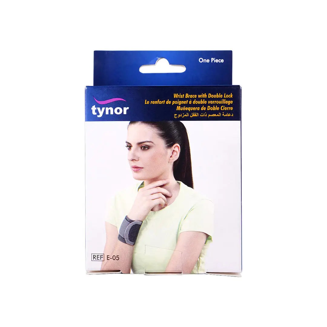 Tynor Wrist Brace with Double Lock-E05 M