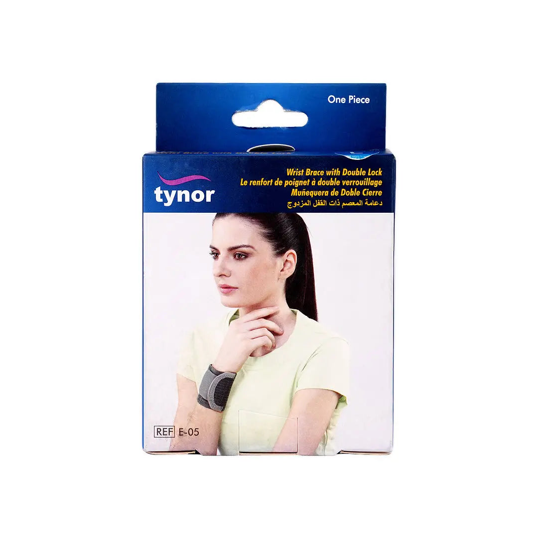 Tynor Wrist Brace with Double Lock-E05 L