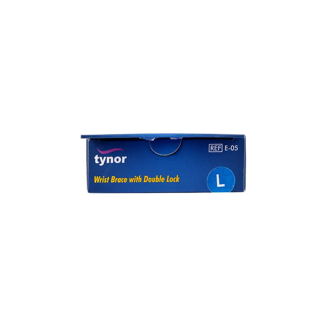 Tynor Wrist Brace with Double Lock-E05 L +3