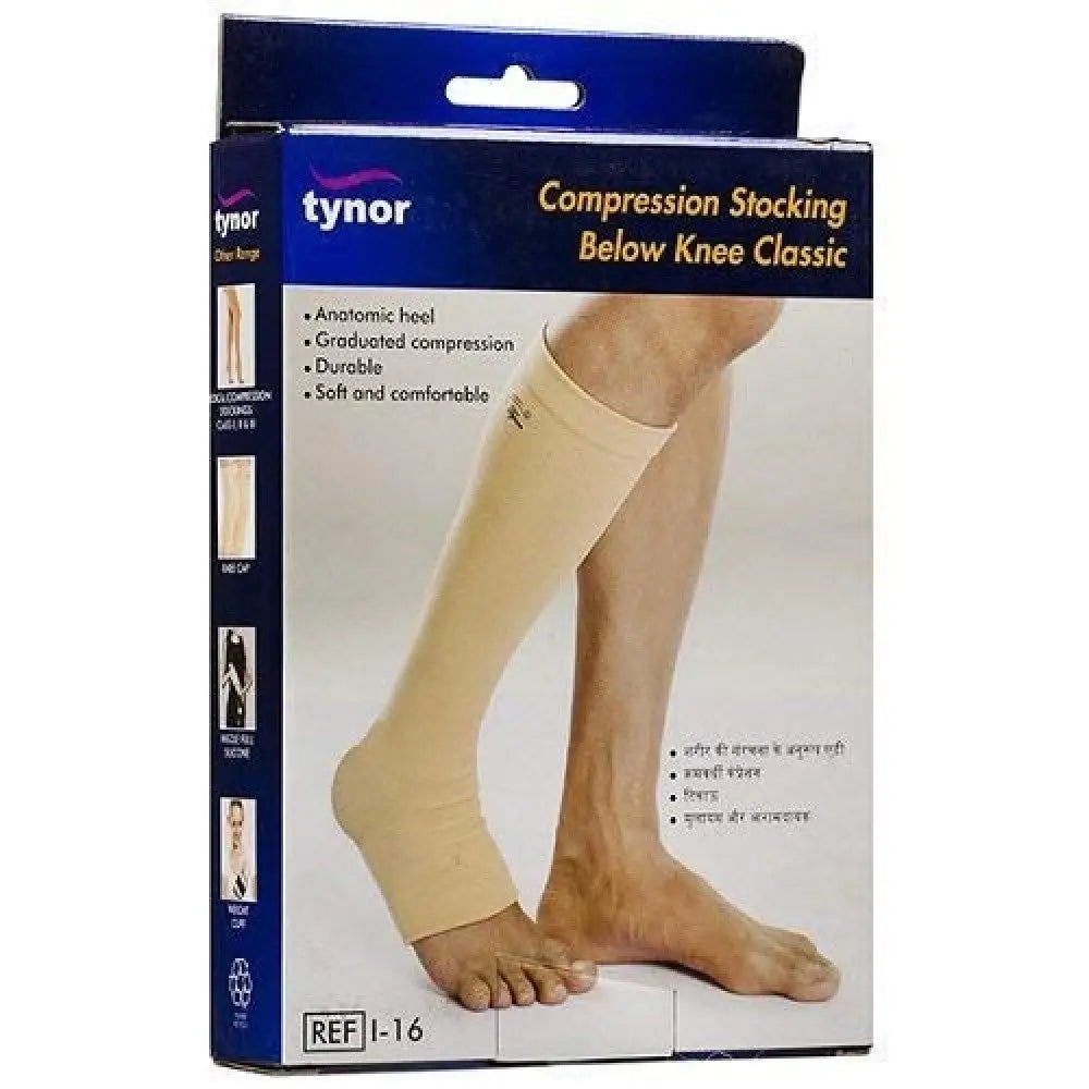 Tynor Stocking Classic Below Knee-I16 XL