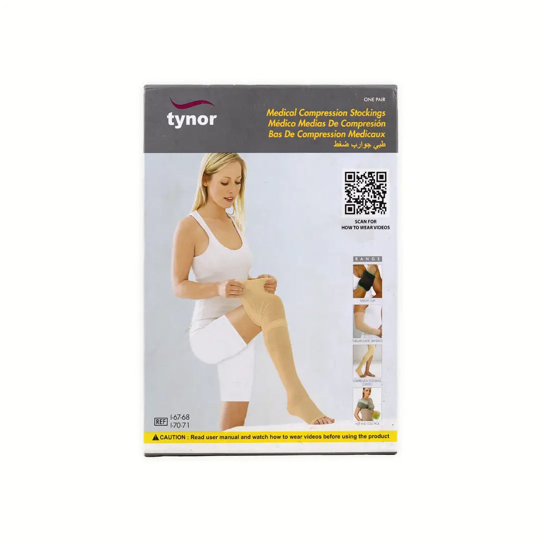 45187-Tynor Leg Stocking Medical Knee High C2-I67 XXL