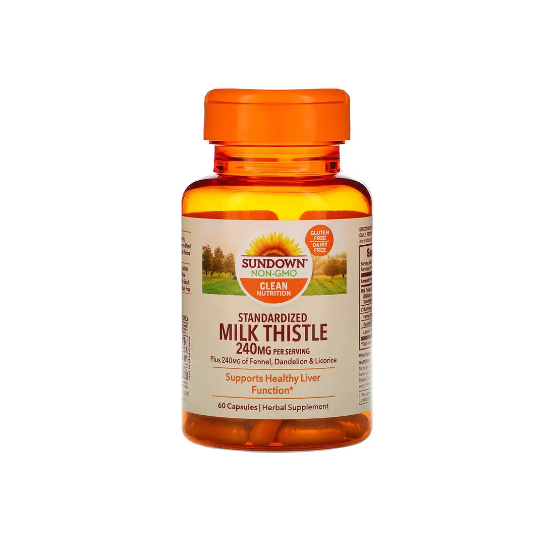 Sundown Milk Thistle 240Mg 60Cap