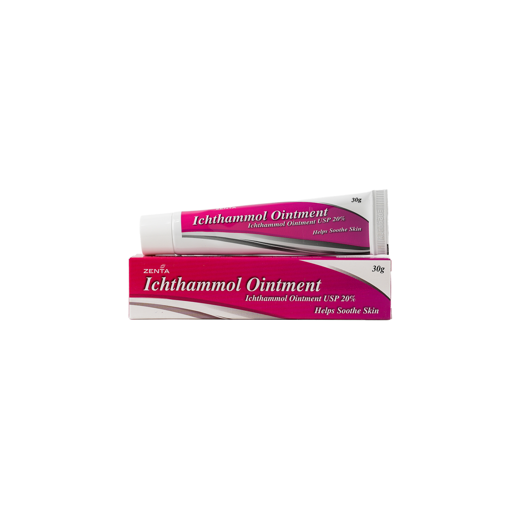 ZENTA ICHTHAMMOL 20% OINTMENT 30G