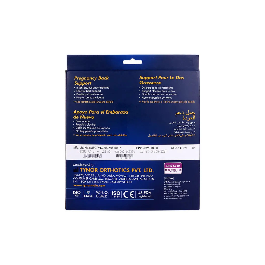 Tynor Pregnancy Back Support-A20 L +4