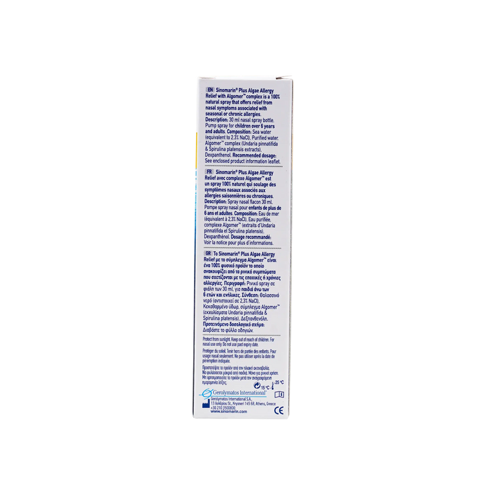 45329-Sinomarin Plus Allergy Relif Spray 30Ml +3