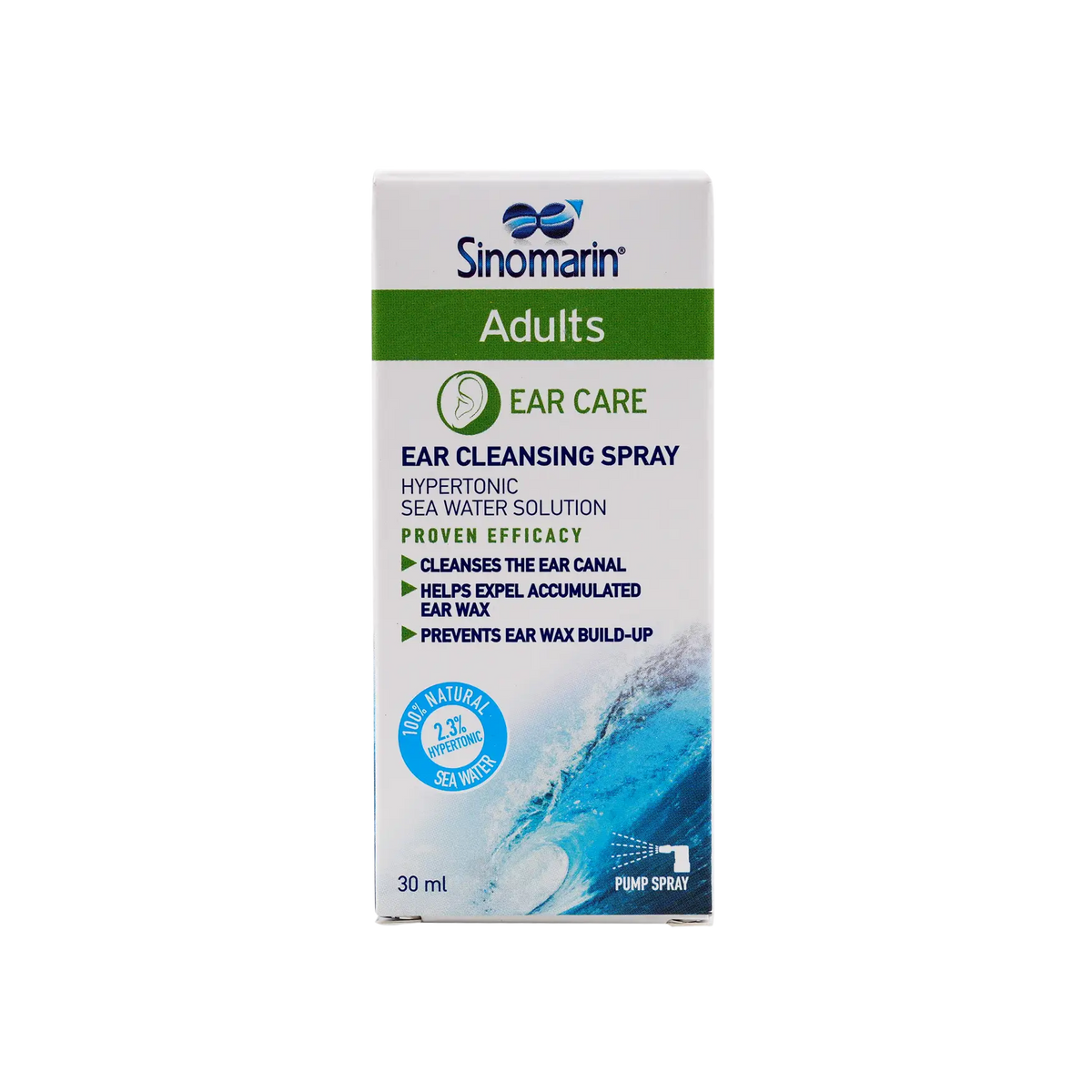 45330-Sinomarin Ear Care Adults Spray 30Ml