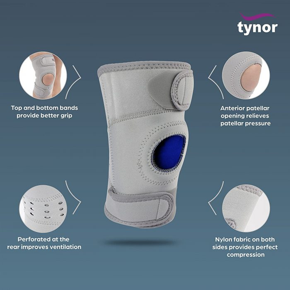 Shop Tynor Functional Knee Support D09BAZ for pain relief in arthritis  online - Hey Zindagi
