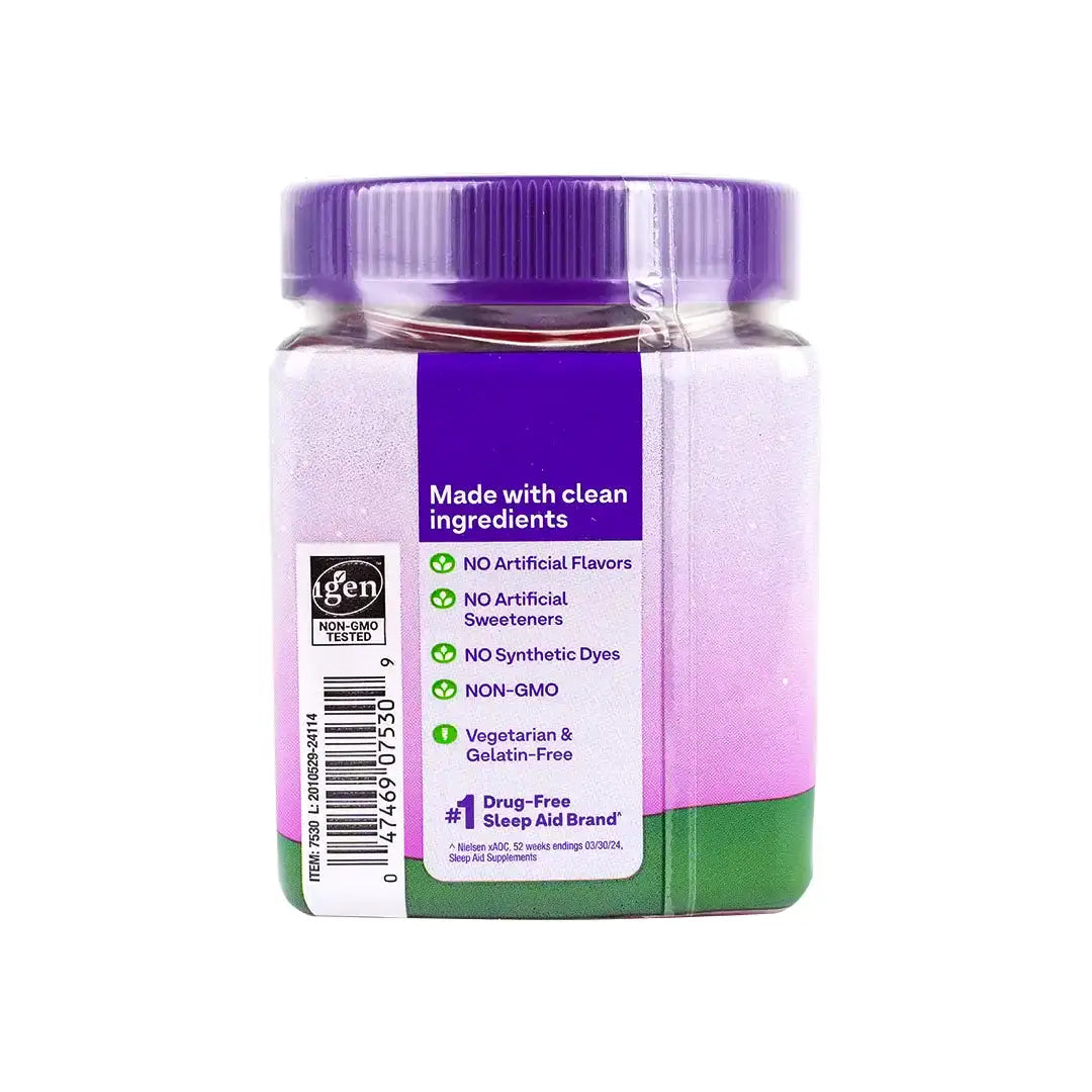 45455-Natrol Kids Sleep Melatonin 1mg 90 Gummies-Raspberry +3