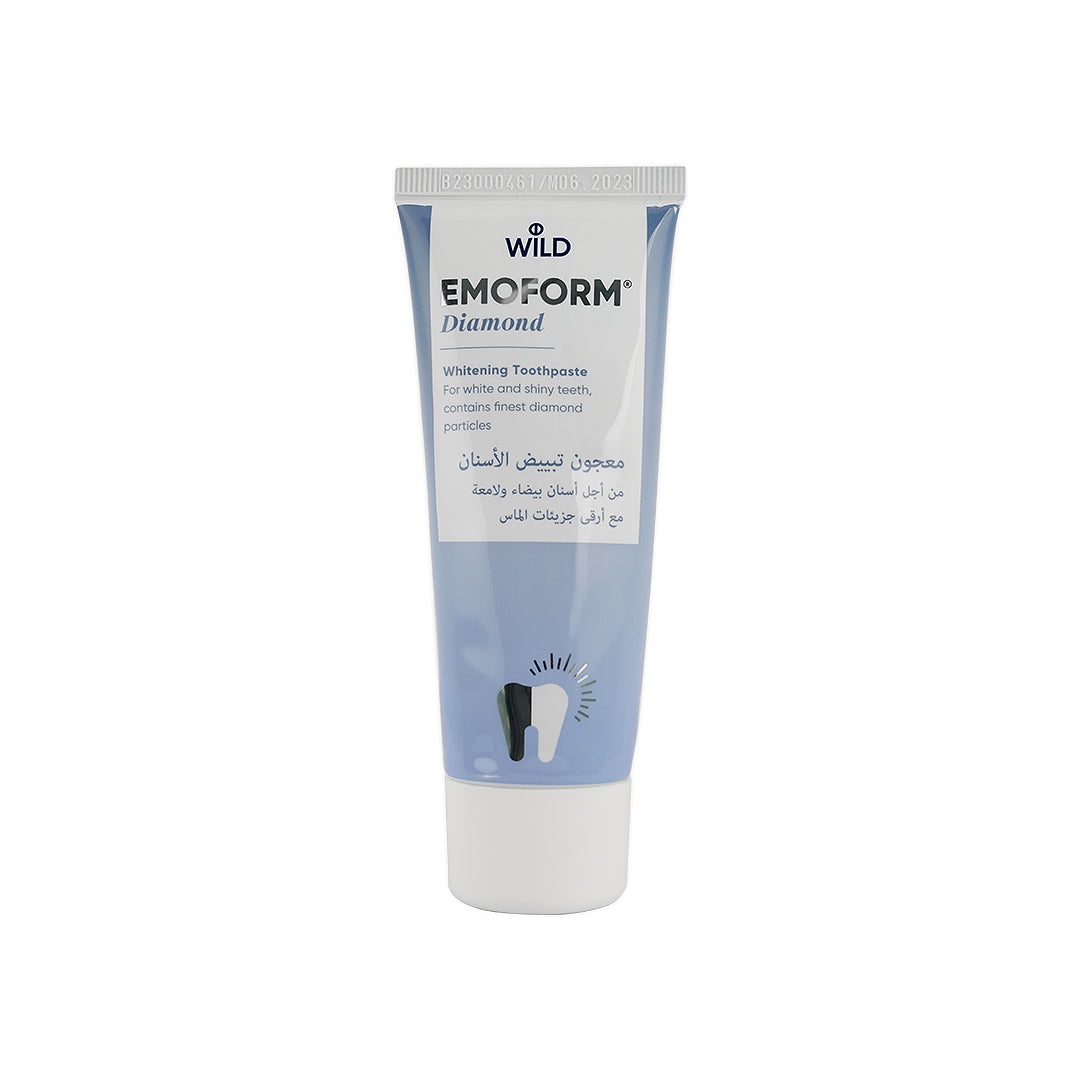 WILD EMOFORM DIAMOND WHITENING TOOTHPASTE 75ML