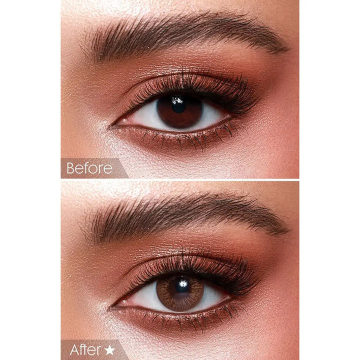 45492-Bella Elite Monthly Lenses - Cinnamon Brown +2