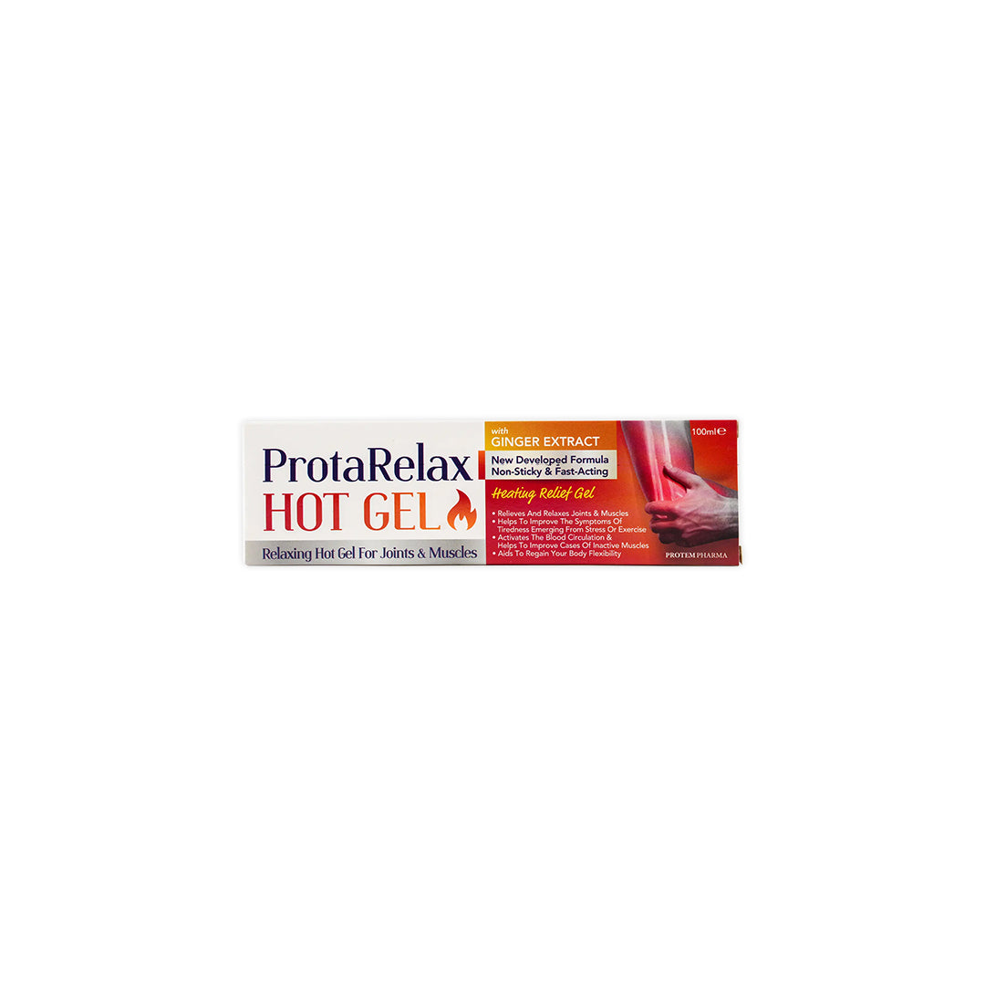 PROTEM PHARMA PROTA RELAX HOT GEL WITH GINGER 100ML