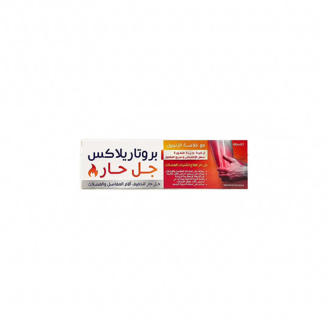 PROTEM PHARMA PROTA RELAX HOT GEL WITH GINGER 100ML