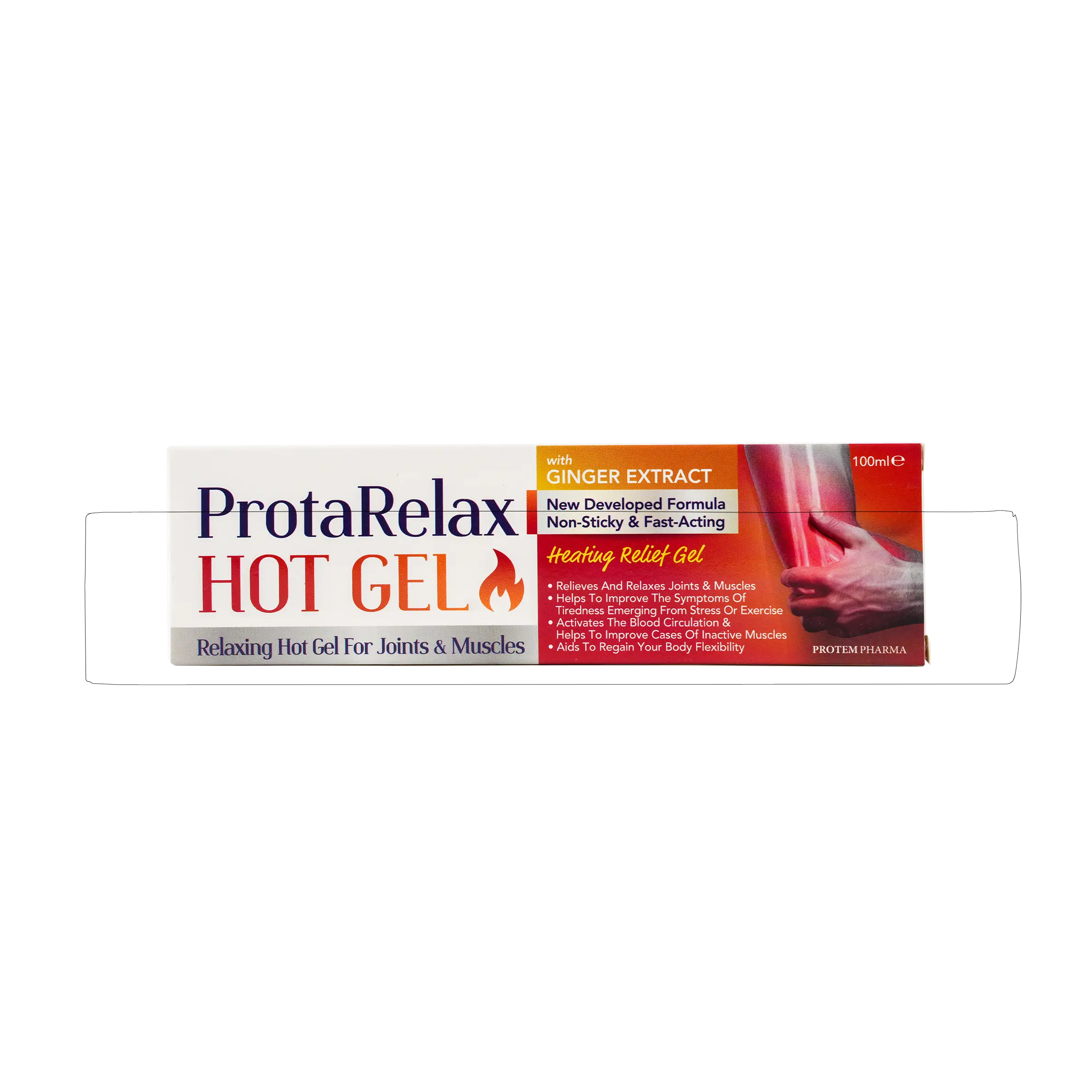 PROTEM PHARMA PROTA RELAX HOT GEL WITH GINGER 100ML