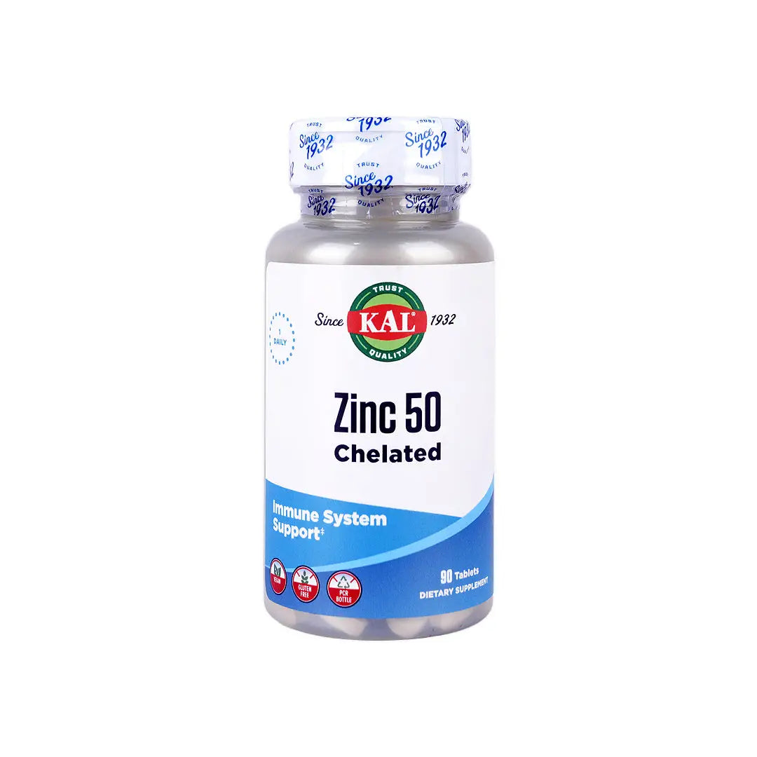 45510-KAL Zinc 50Mg Chelated 90Tab