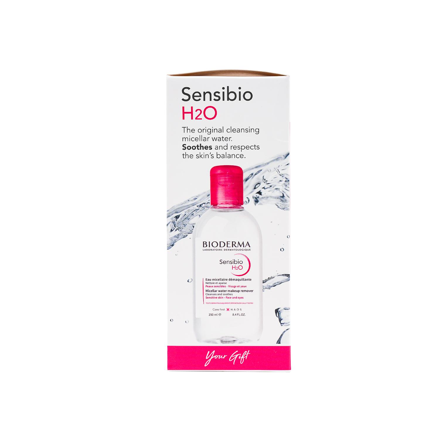 BIODERMA SENSIBIO H2O PUMP (500ML+250ML)-OFFER