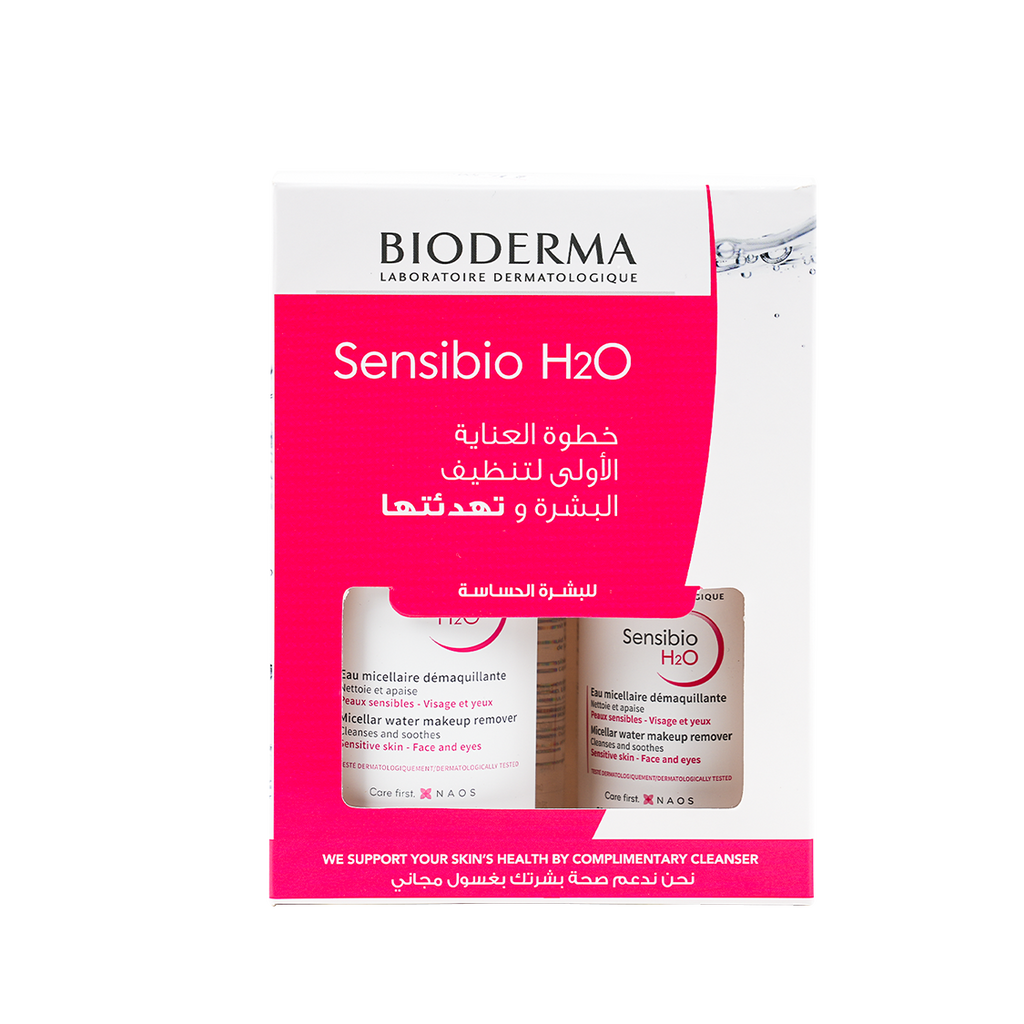 BIODERMA SENSIBIO H2O PUMP (500ML+250ML)-OFFER