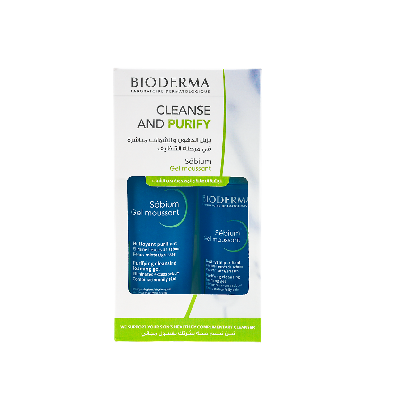 BIODERMA SEBIUM FOAMING GEL (500ML+200ML)-OFFER