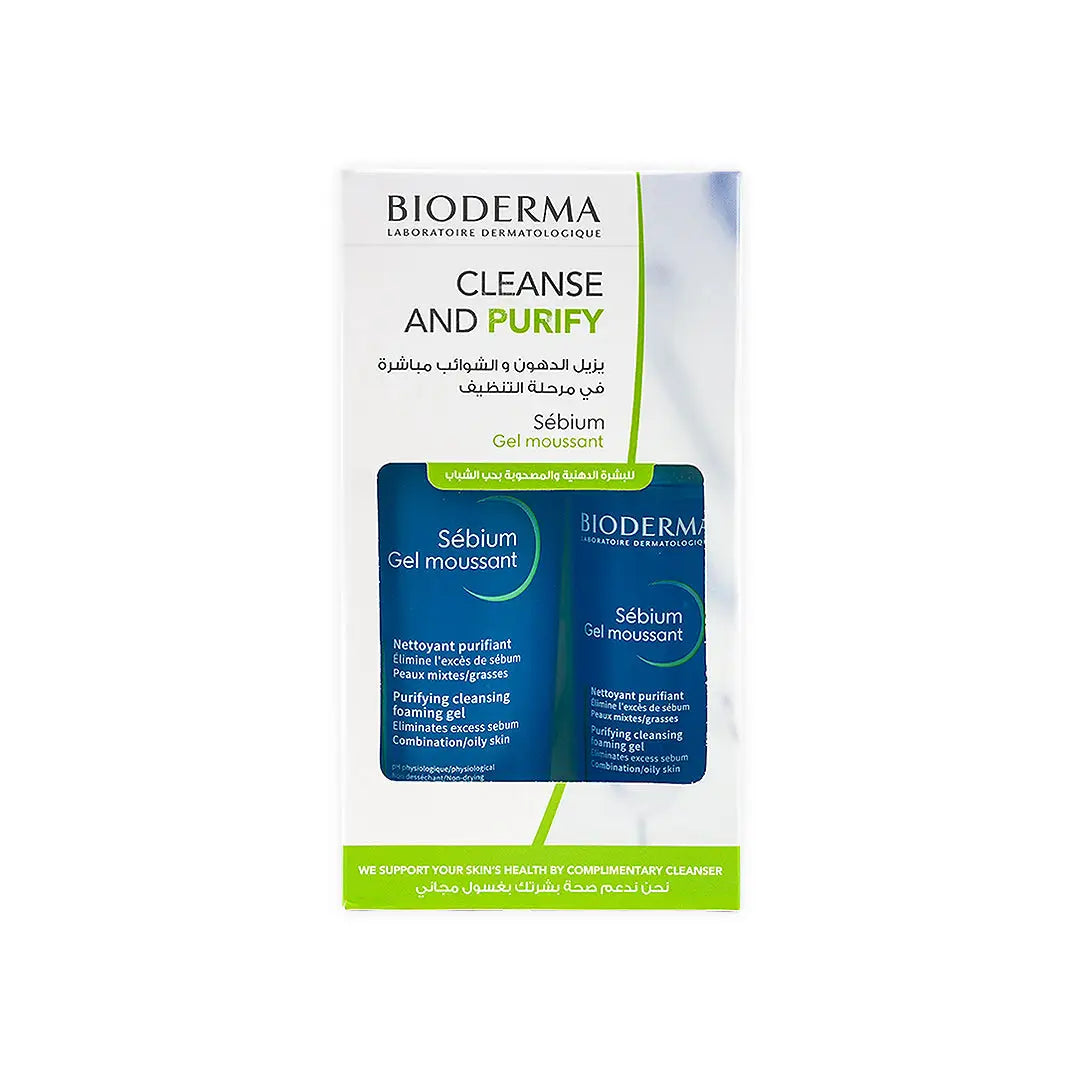 Bioderma Sebium Foaming Gel (500Ml + 200Ml)-Offer SubB13