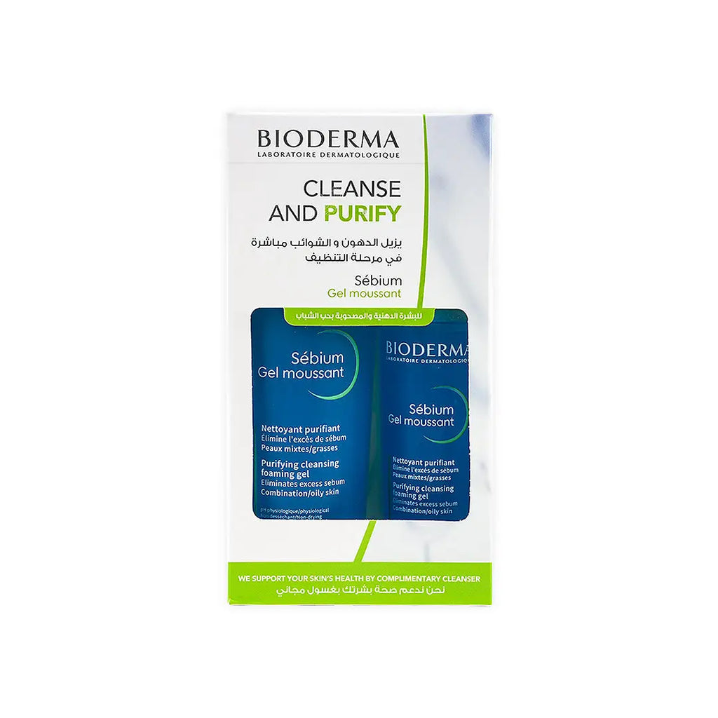 Bioderma Sebium Foaming Gel (500Ml + 200Ml)-Offer SubB13