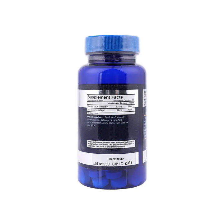 45530-Infinity Zinc + Vitamin C 30Tab +2