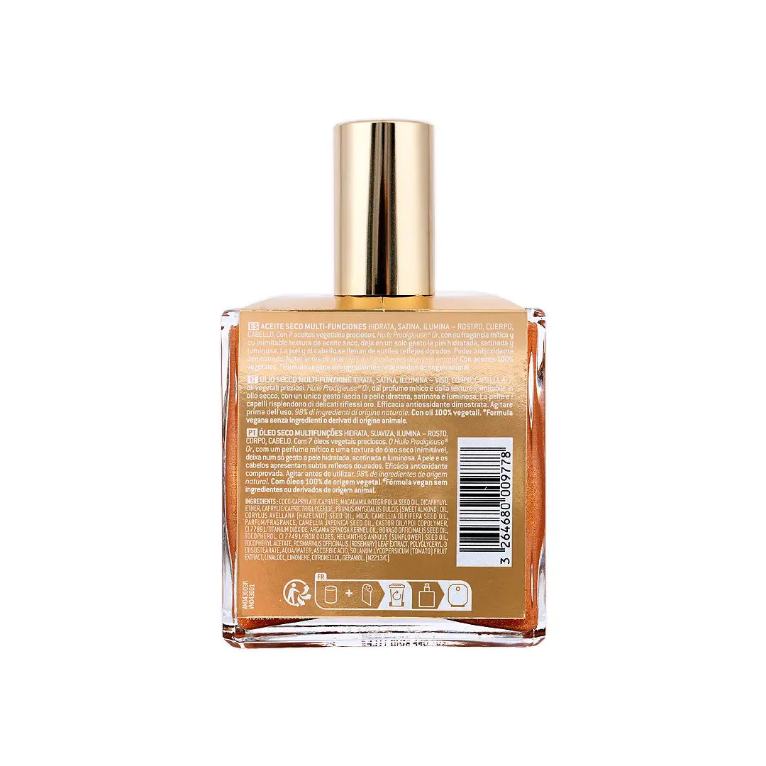 Nuxe Huile Prodigieuse Or Dry Oil Gold 100Ml +5
