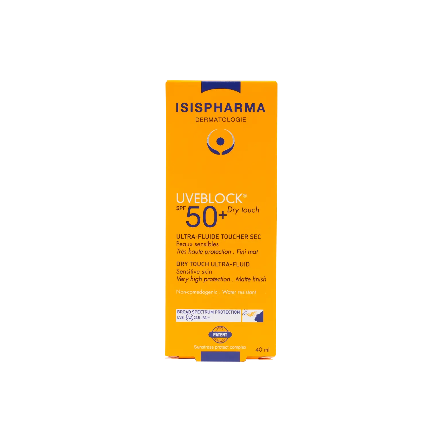 ISIS UVeblock SPF50 + Dry Touch Ultra-Fluid 40ml