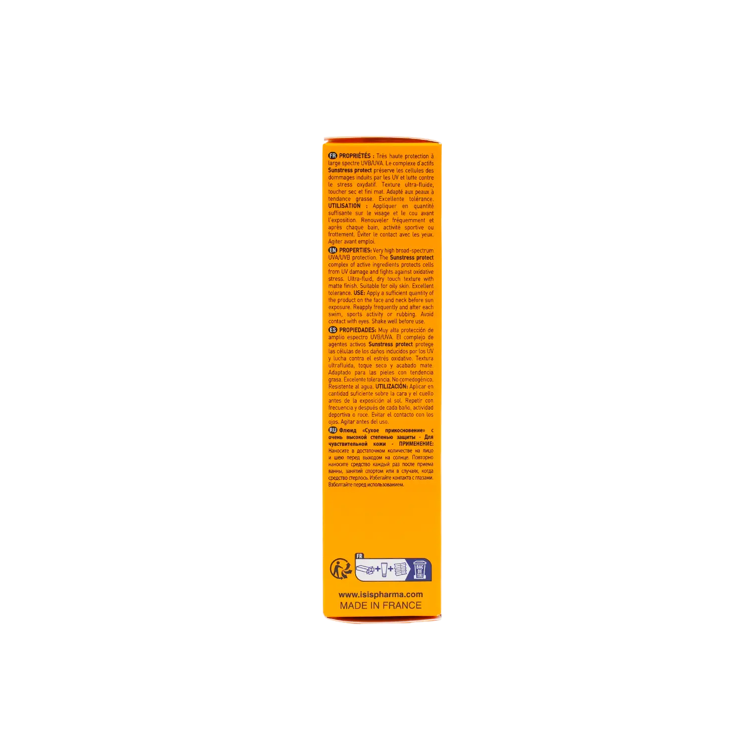 ISIS UVeblock SPF50 + Dry Touch Ultra-Fluid 40ml