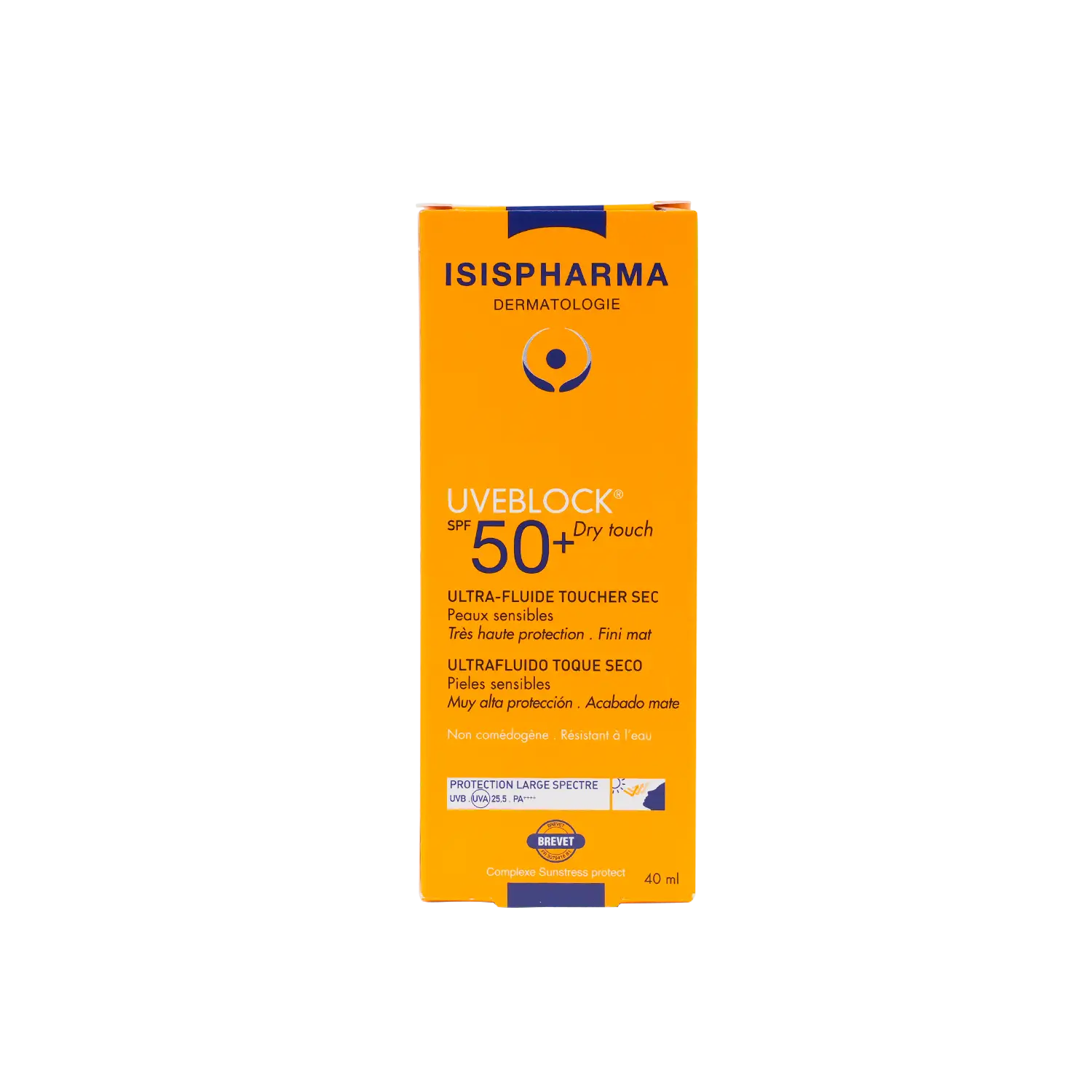 ISIS UVeblock SPF50 + Dry Touch Ultra-Fluid 40ml