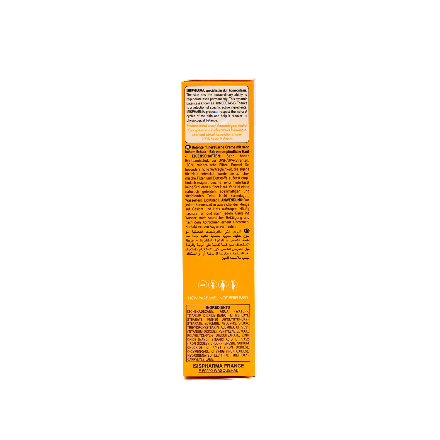 ISIS UVeblock SPF50 + Tinted Mineral Cream 40ml
