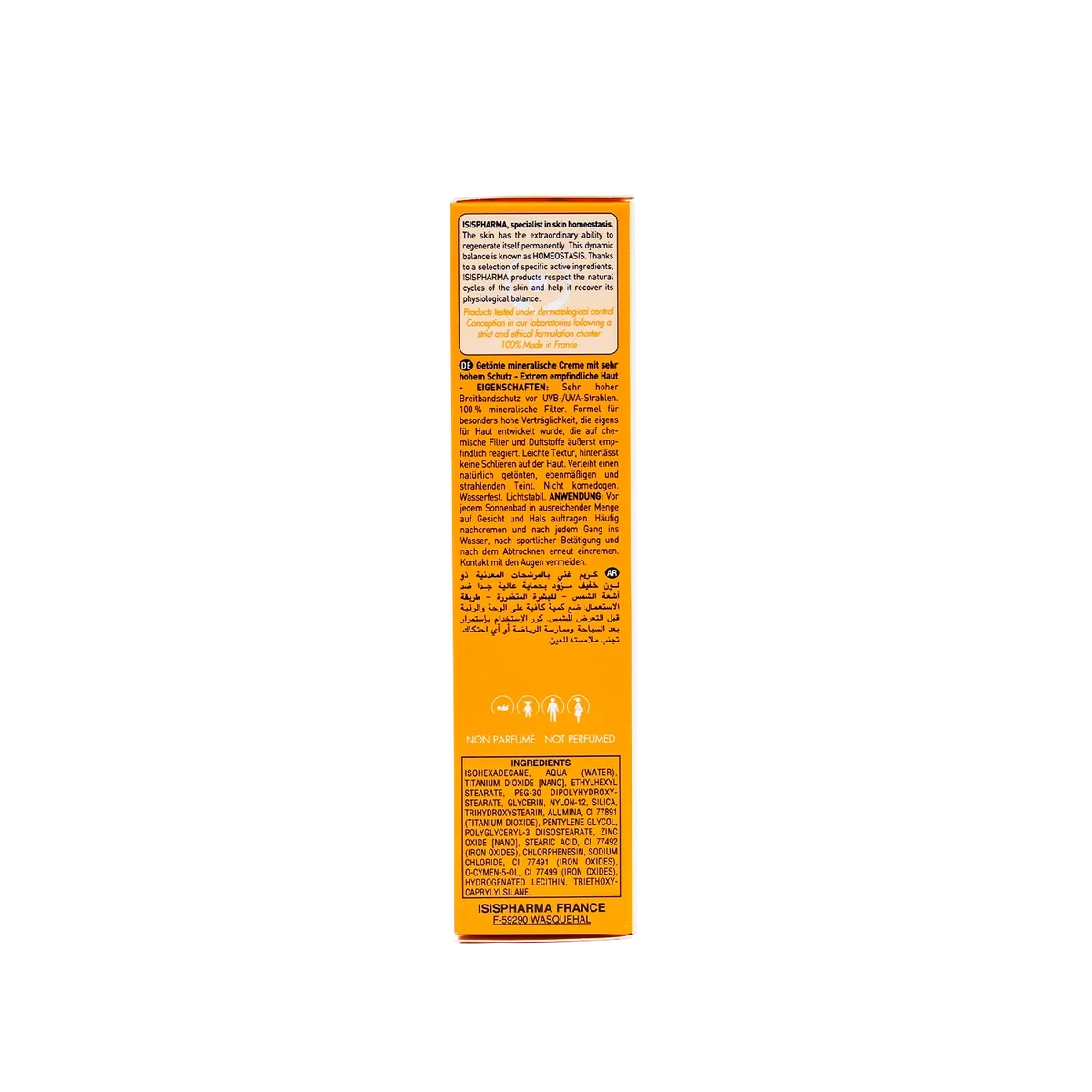 45548-ISIS Pharma UVeblock SPF50+Tinted Mineral Cream 40ml +1