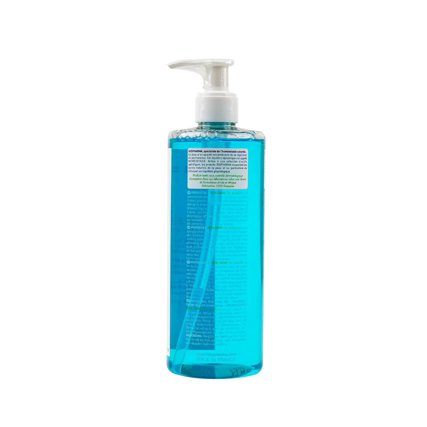 ISIS Teen Derm Sensitive Purifying Cleansing Gel 400ml