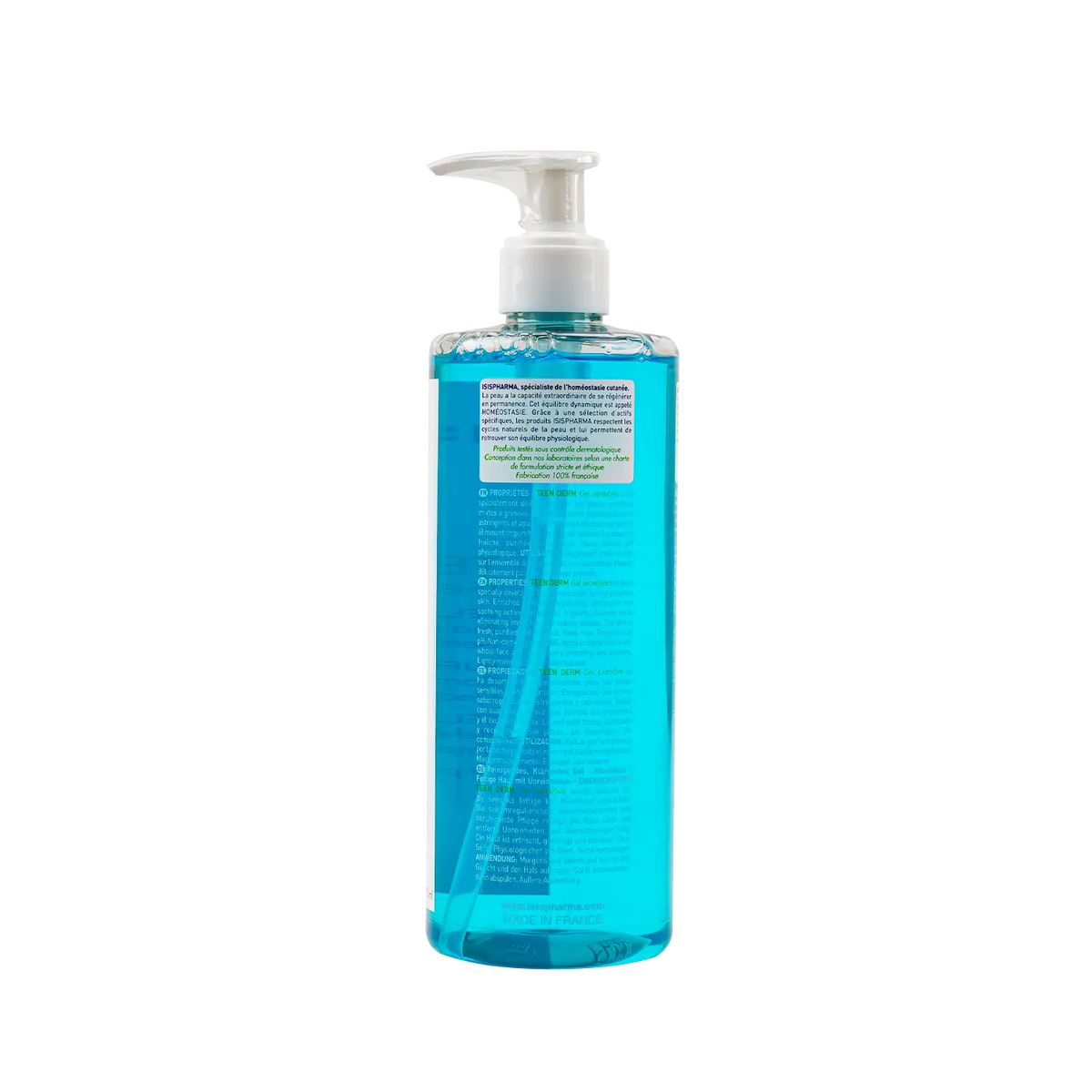 45550-ISIS Pharma Teen Derm Sensitive Purifying Cleansing Gel 400ml +1