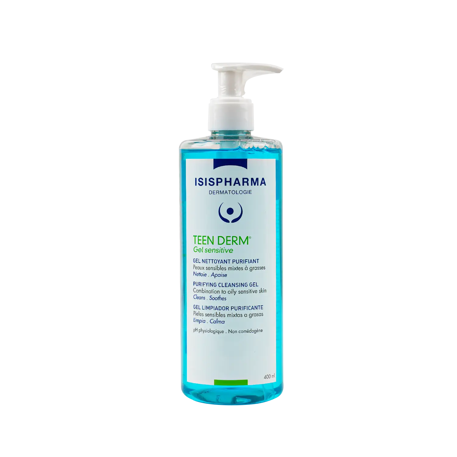 ISIS Teen Derm Sensitive Purifying Cleansing Gel 400ml