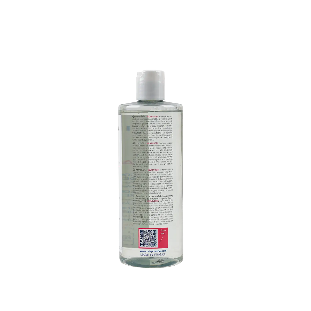 45551-ISIS Pharma Aquaruboril Make-Up Remover 400ml +1