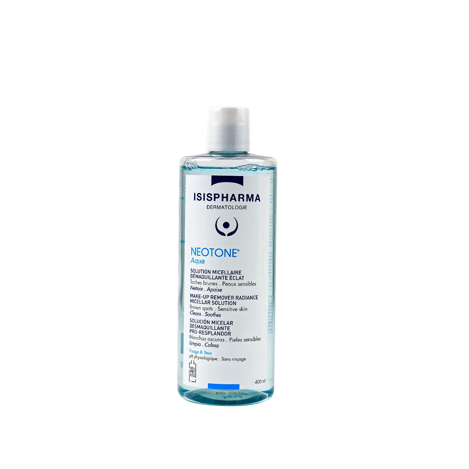 ISIS Neotone Aqua Make-Up Remover Solution 400ml