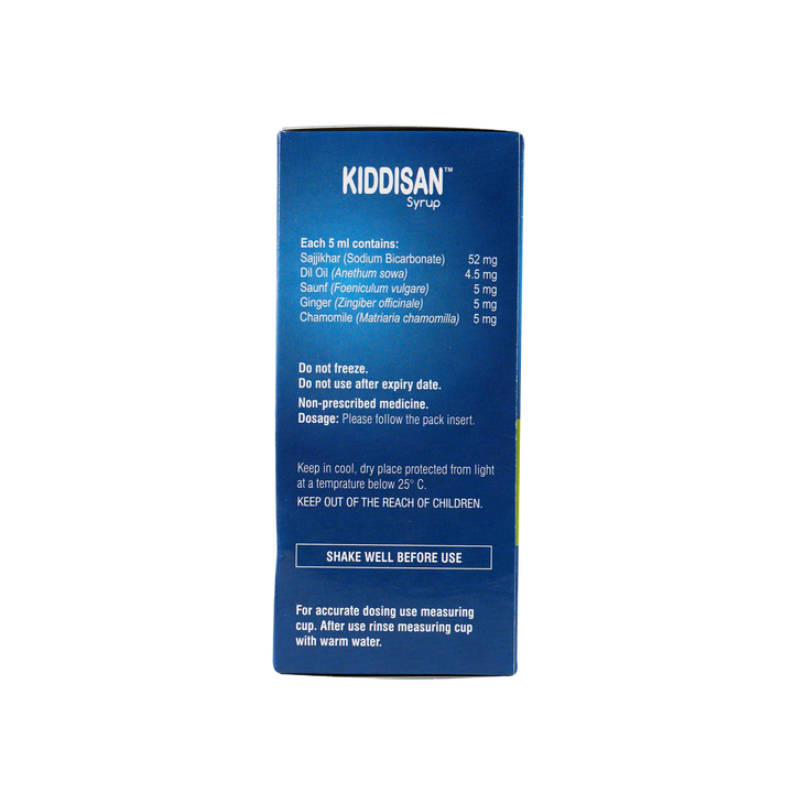45573-Kiddisan Gripe Water Syrup 100Ml +5