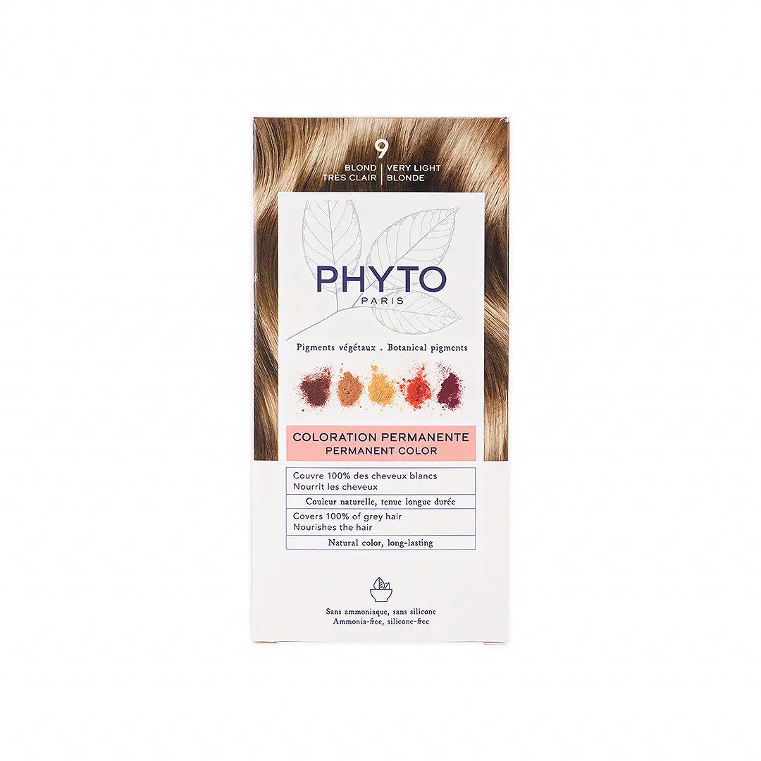 45575-Phyto Permanent Hair Color NO.9 - Very Light Blonde +4