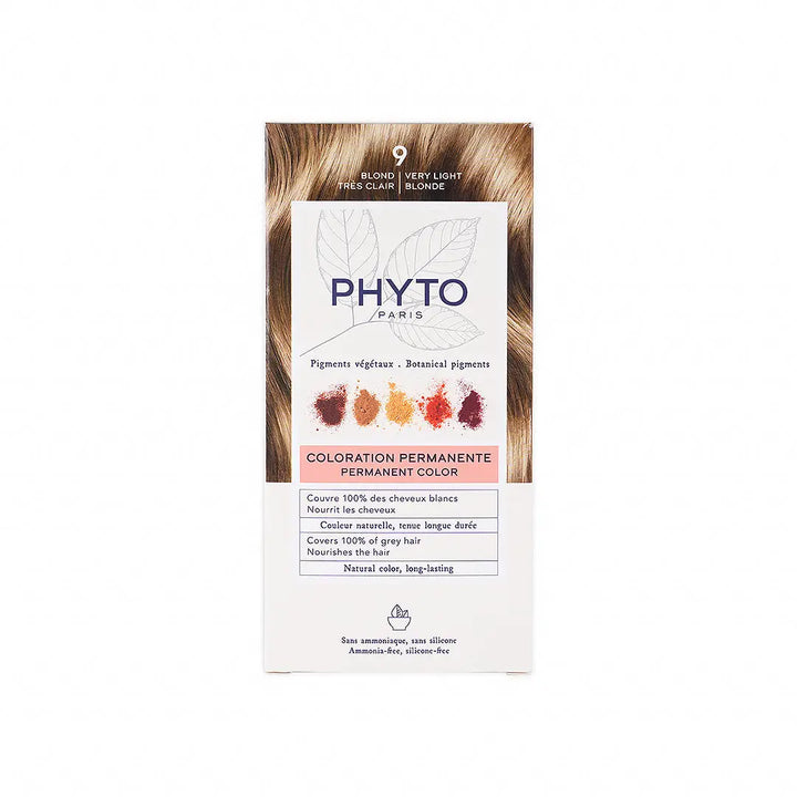 45575-Phyto Permanent Hair Color NO.9 - Very Light Blonde +4