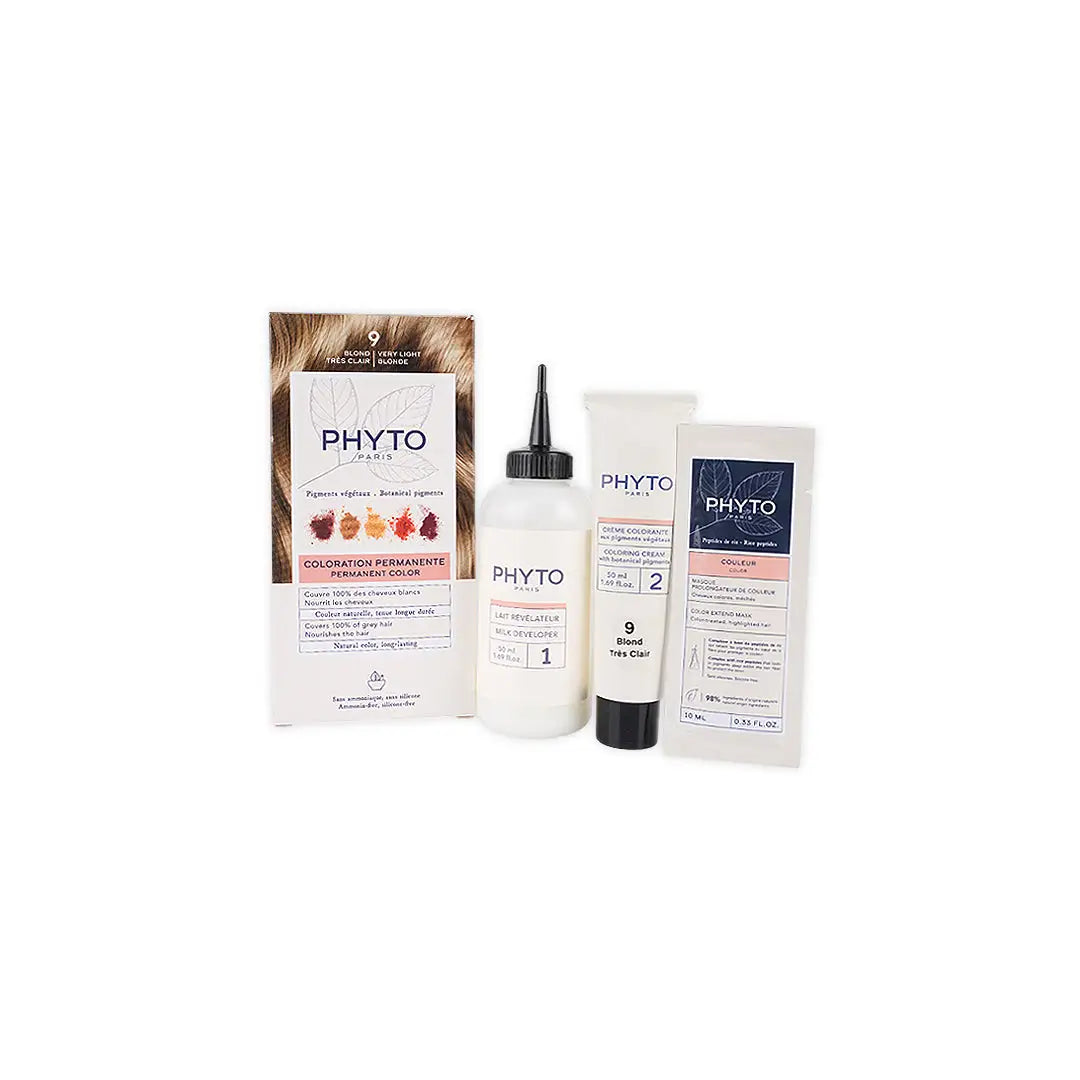 45575-Phyto Permanent Hair Color NO.9 - Very Light Blonde