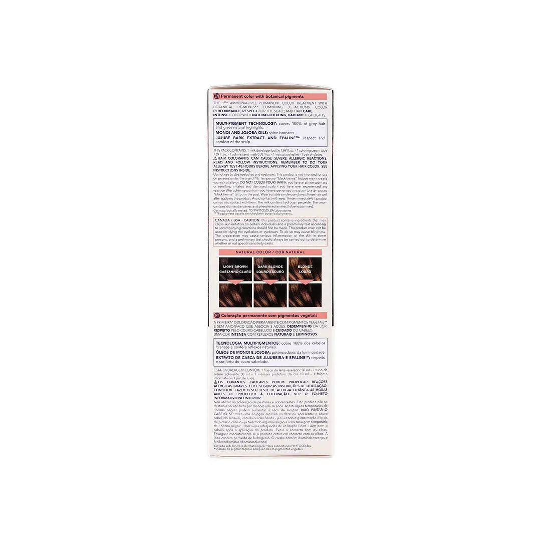 45576-Phyto Permanent Hair Color NO.6.3 - Golden Dark Blonde +3