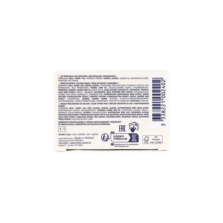 45579-Phyto Permanent Hair Color NO.7 - Blonde +4