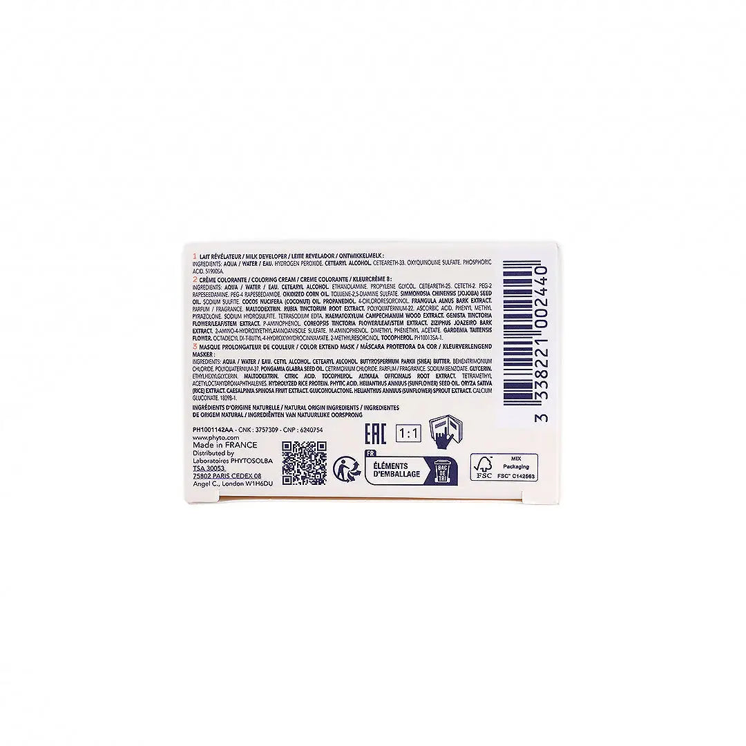 45582-Phyto Permanent Hair Color NO. 8 - Light Blonde +5