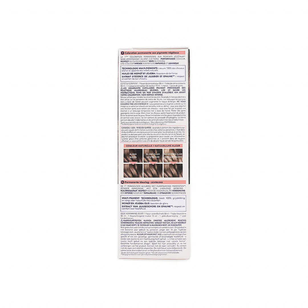 Phyto Permanent Hair Color NO. 8 - Light Blonde