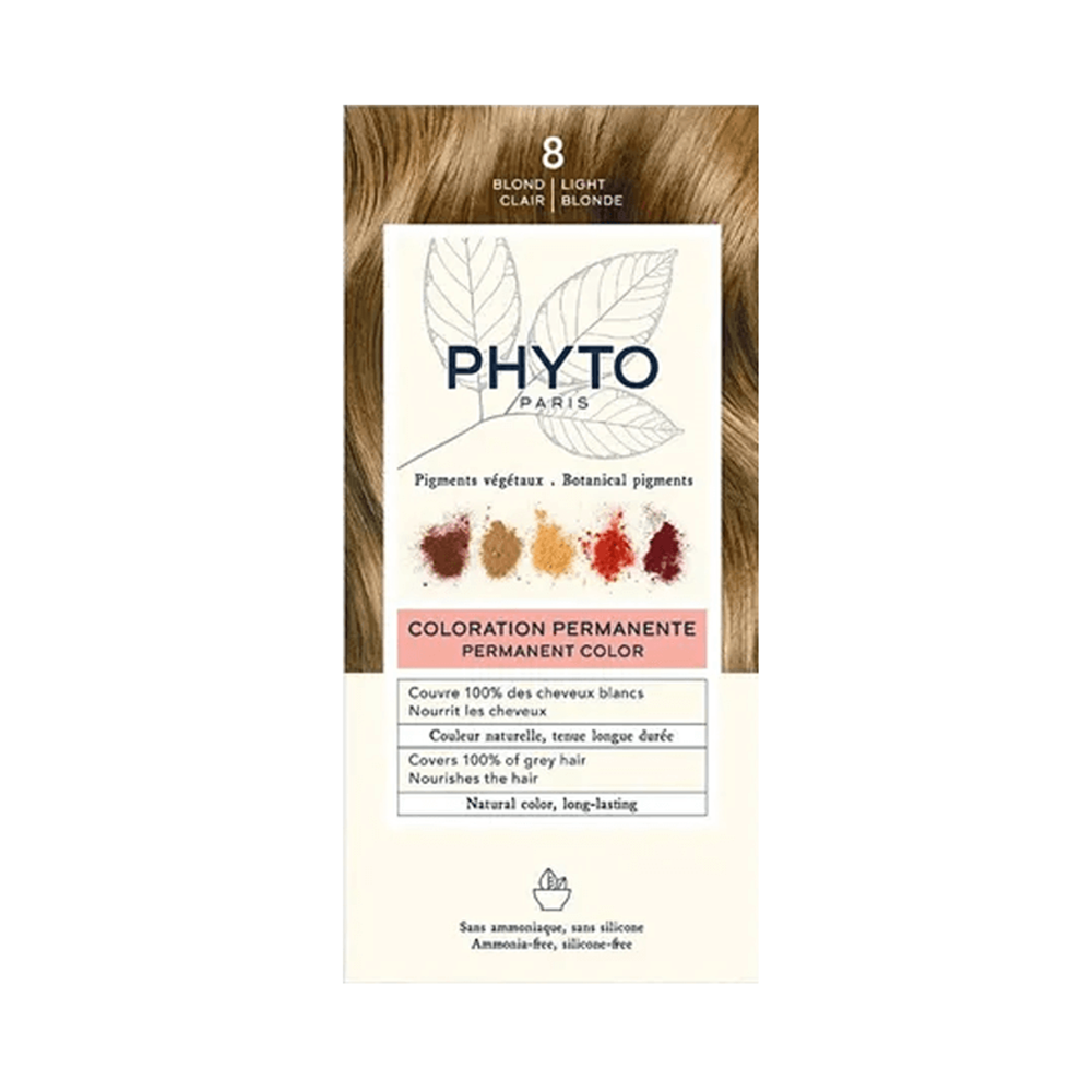 PHYTO HAIR COLOR 8 LIGHT BLONDE