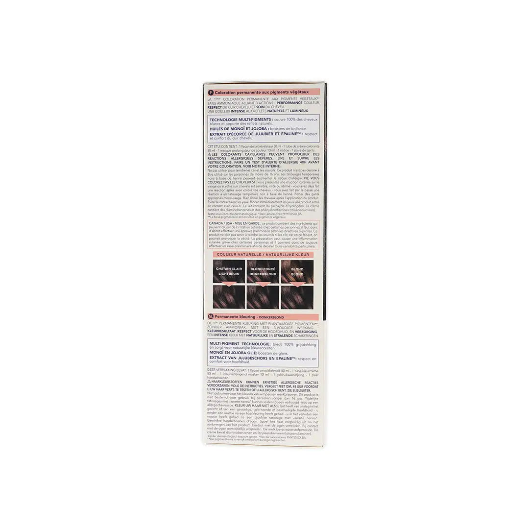 Phyto Permanent Hair Color NO. 6 - Dark Blonde