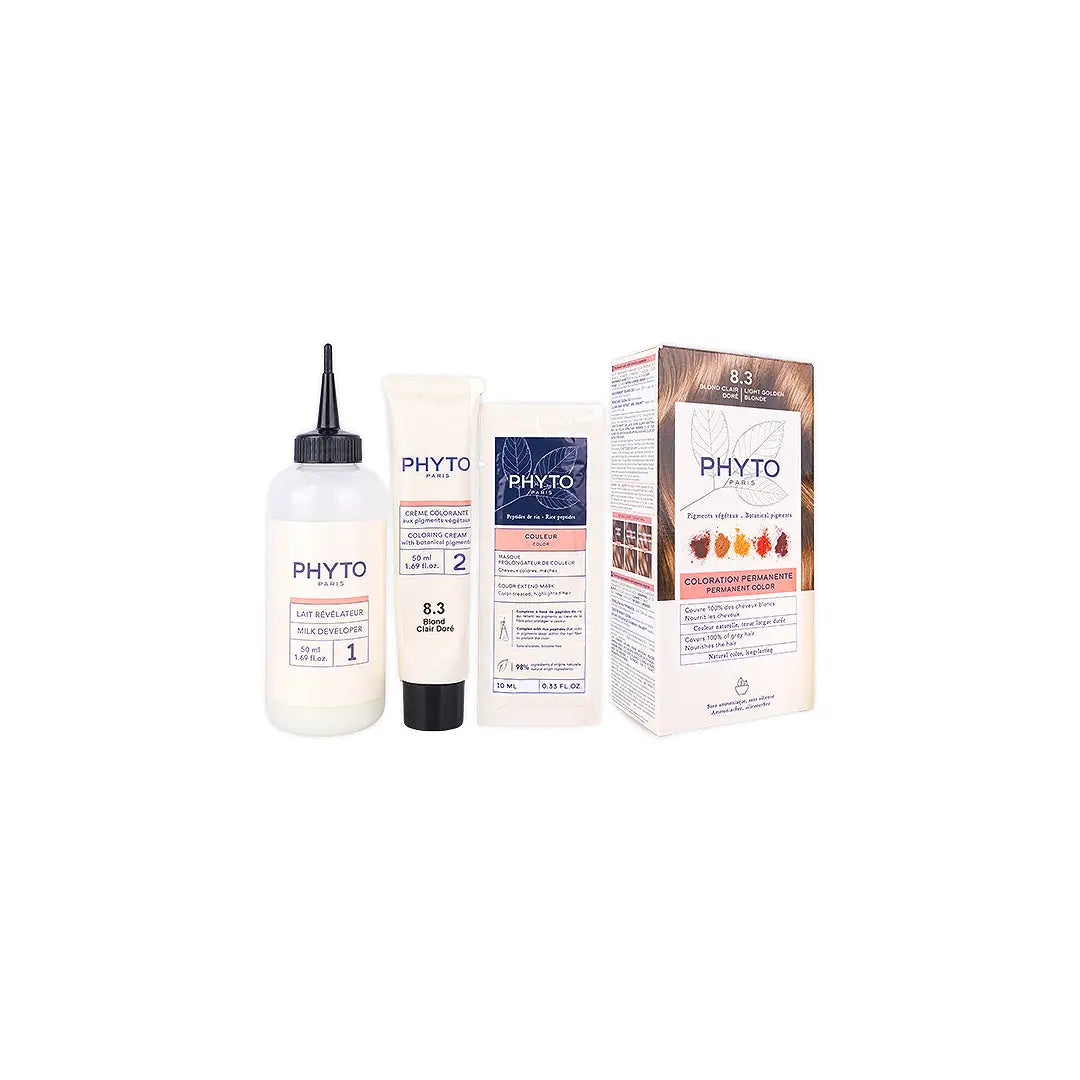 Phyto Permanent Hair Color NO.8.3 - Light Golden Blonde